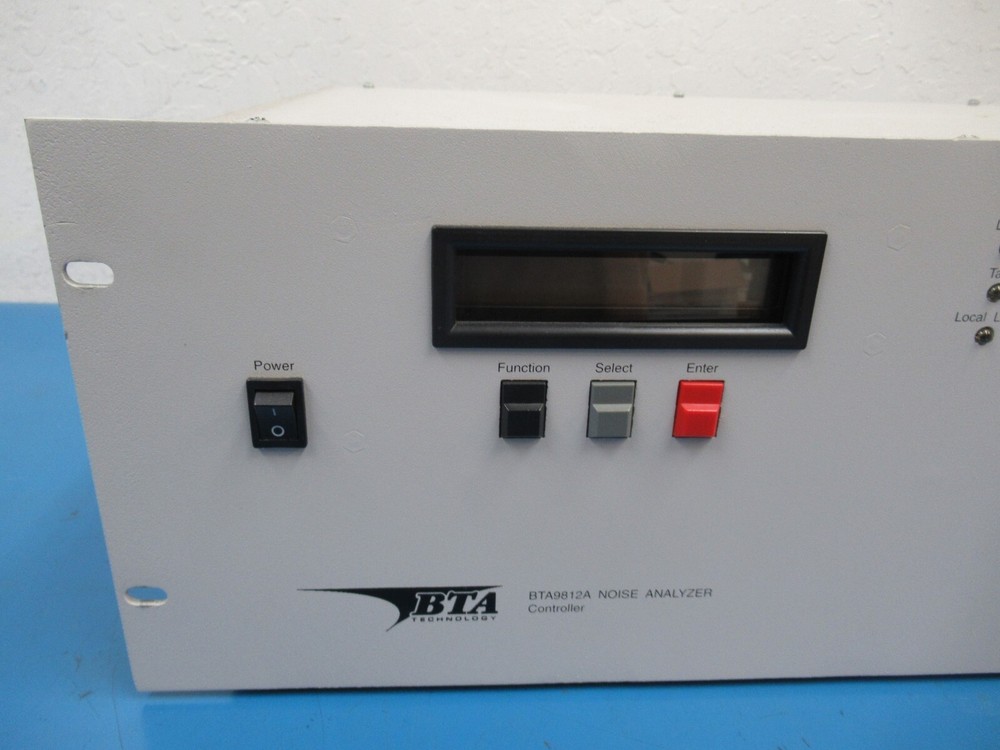 BTA Technology BTA9812A Noise Analyzer Controller Model