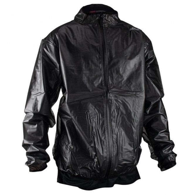 Leatt MX Rain Jacket - Grey/Smoke