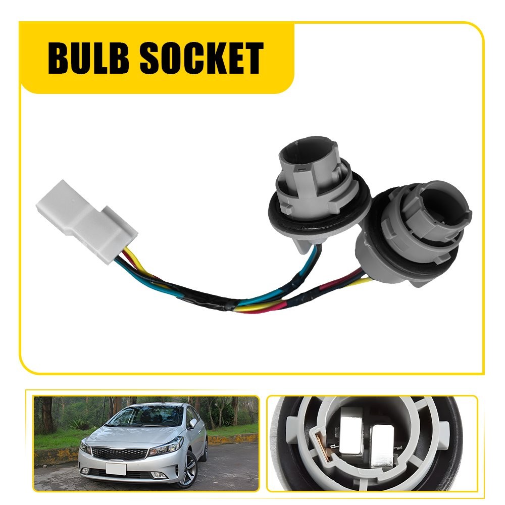 For 2017-2018 Kia Forte Tail Light Wiring Harness Socket & Wire 92470-B0600 ABS