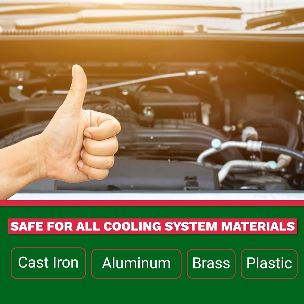 Thoro-Flush Coolant System Cleaner - 16oz Powder for Optimal Engine Performance