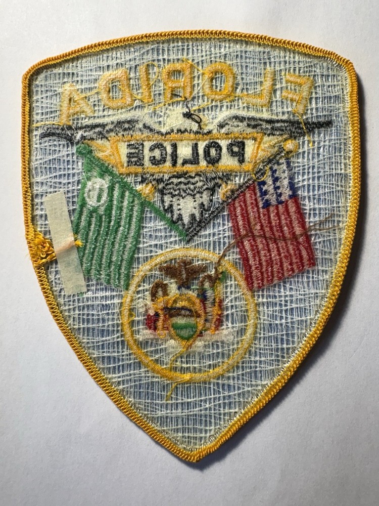 Florida New York Police Patch