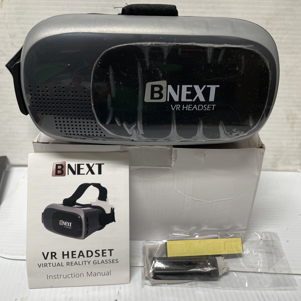 BNEXT VR Headset Compatible w/ iPhone & Android Phone Virtual Reality *NOB