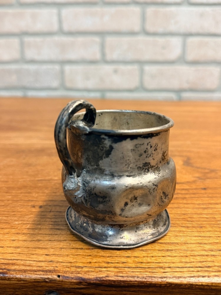 Solid Sterling .925 Scrap Child's Cup - 2.26 Troy Oz