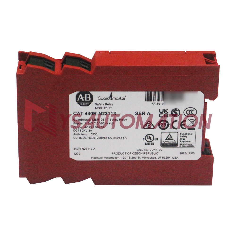 NEW Allen Bradley 440R-N23113 440R Single Function Safety Relays MSR126
