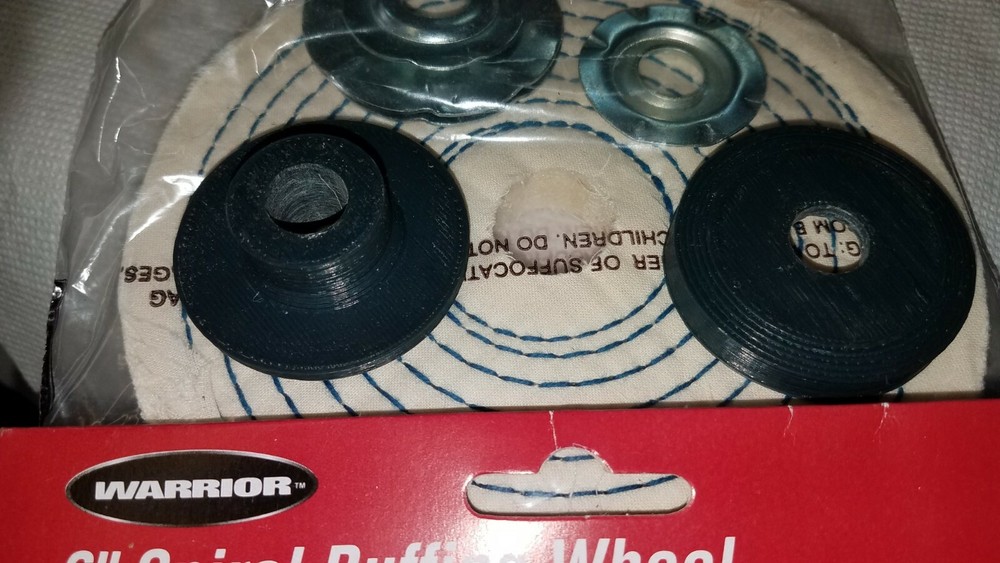 Buffing Wheel Adapter Harbor Freight 1" ID to .5" Shaft Buffer Grinder Polish