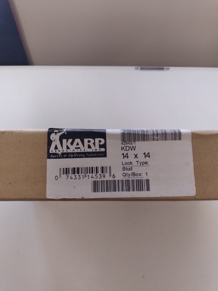 Karp 14"x14" drywall locking access hatch