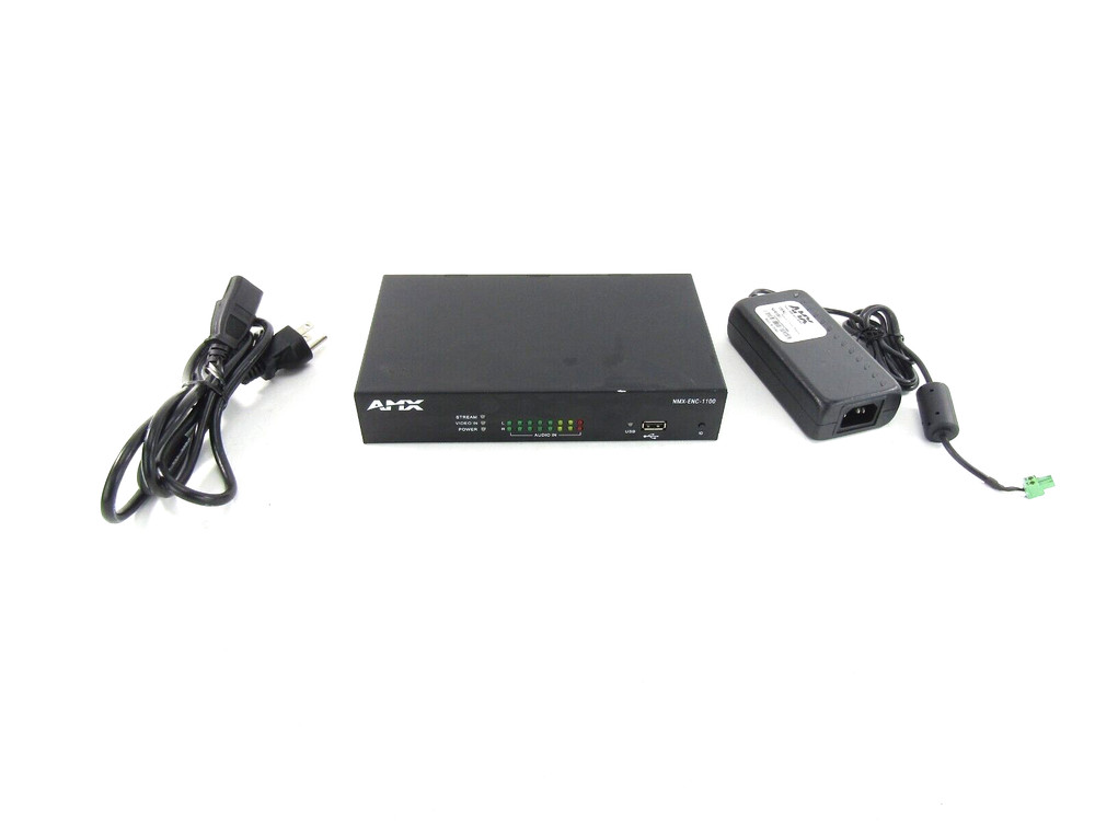 AMX NMX-ENC-1100 Multi Format Input Audio Video Encoder w/ AC Adapter