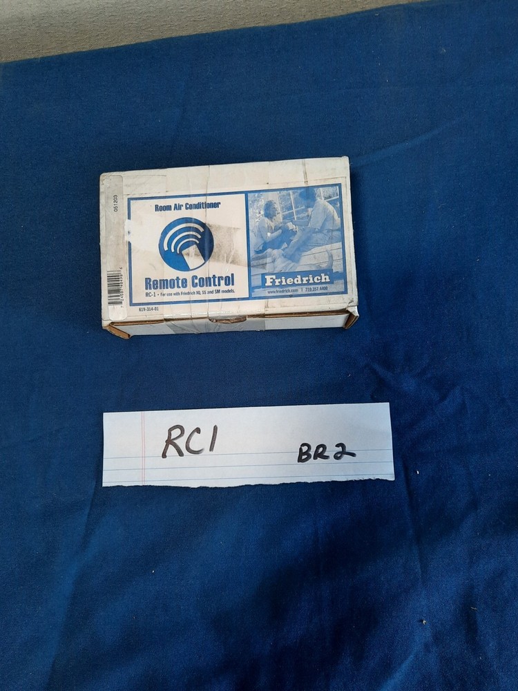 FRIEDRICH RC-1 REMOTE CONTROL USE WITH MODELS - XQ,SS AND SM