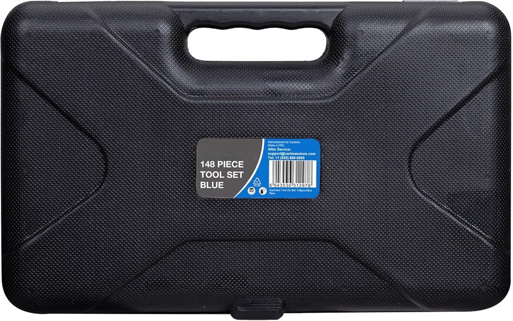 148 Piece Tool Set Universal Hand Tool Kit with Toolbox Organizer