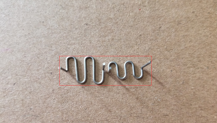 1000 Update Standard Pre Cut 0.8mm Wave Welding Staples for Plastic Stapler