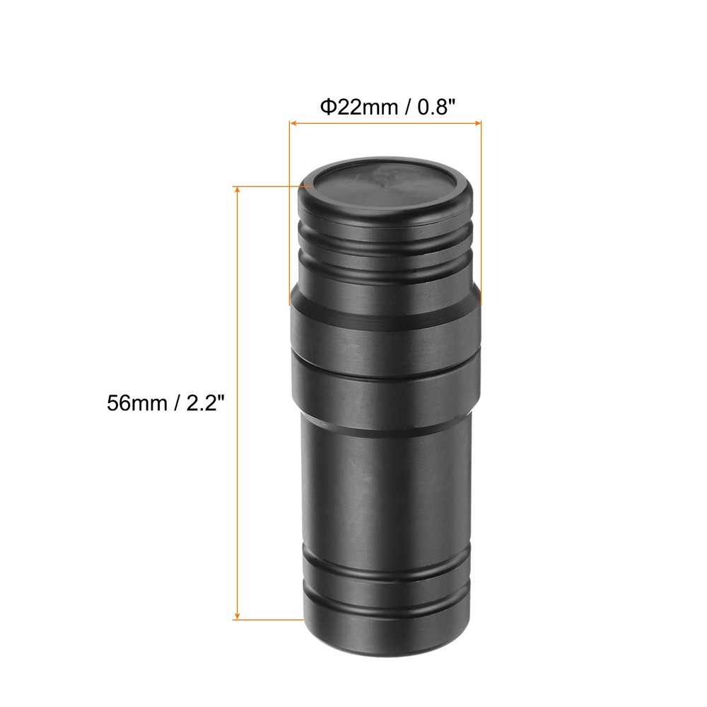 1 Pcs Pool Cue Joint Protector 5/16x10, Billiard Cue Joint Thread Cap, Black