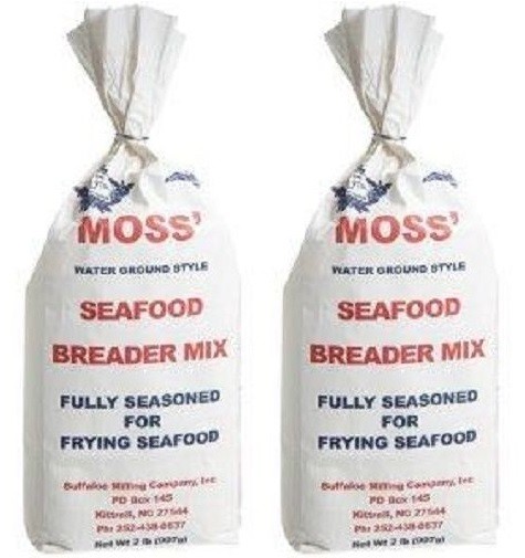 North Carolina Moss Seafood Breader 2 Bag Pack
