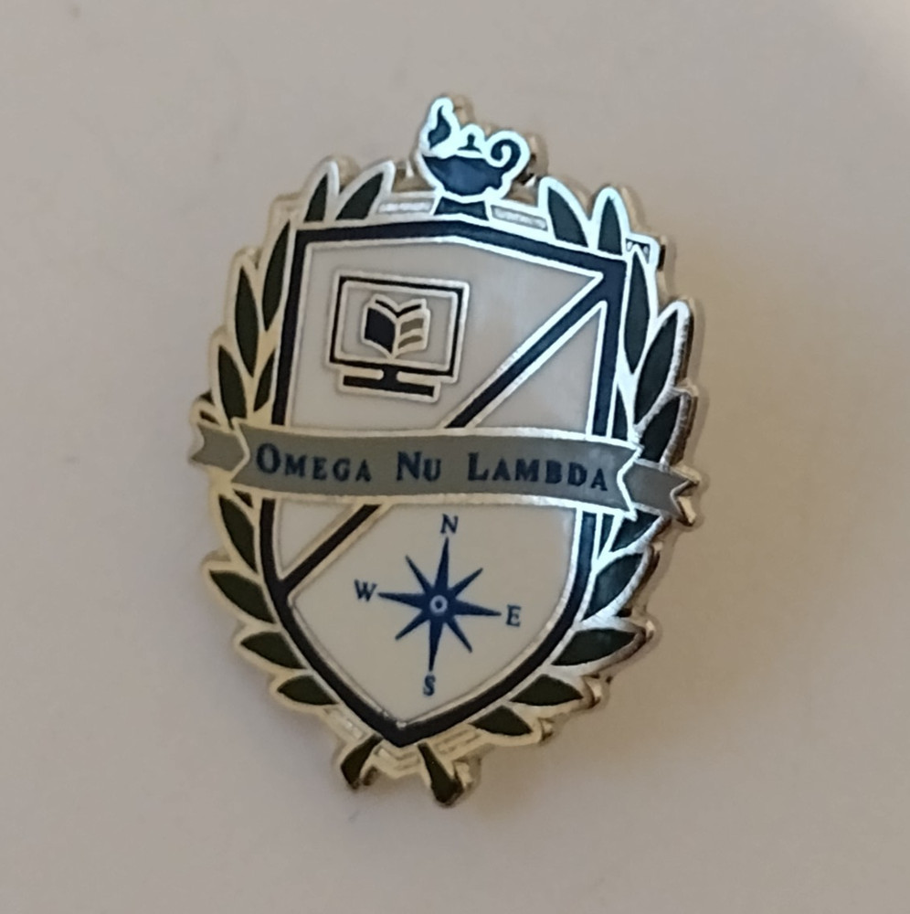Omega Nu Lambda National Honor Society Lapel Pin