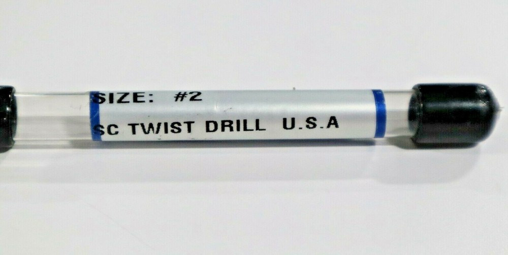 #2 CARBIDE DRILL, 2 FLUTE B348