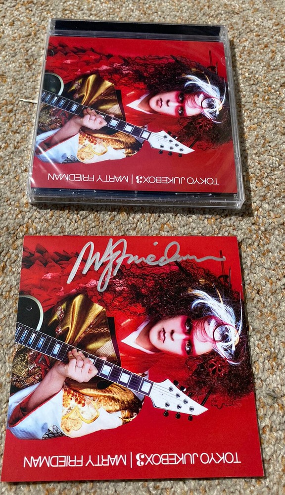 Marty Friedman Signed CD Tokyo Jukebox 3 Megadeth