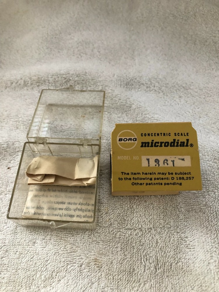 BORG - 1361 - Knob, counting dial. Microdial.