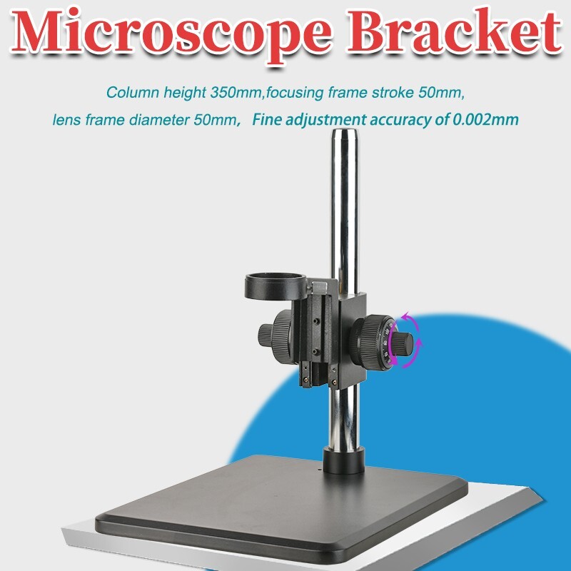 KOPPACE Microscope Bracket Base,Lens Aperture 50mm,Column height 350mm