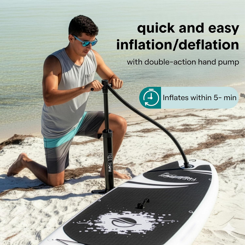 Premium Ultra Light Inflatable Paddle Board with Non-Slip Deck -275 Lbs Capacity