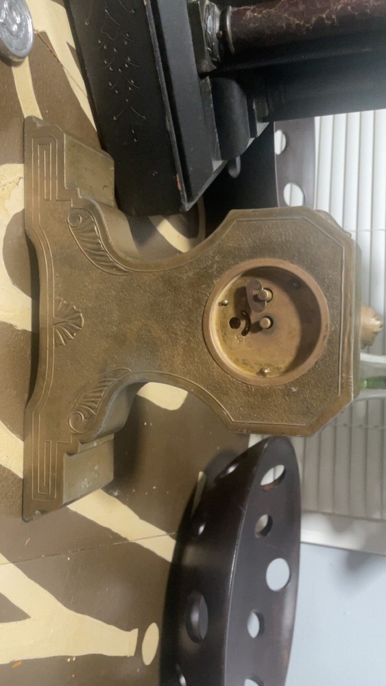 vintage art deco mantel clock