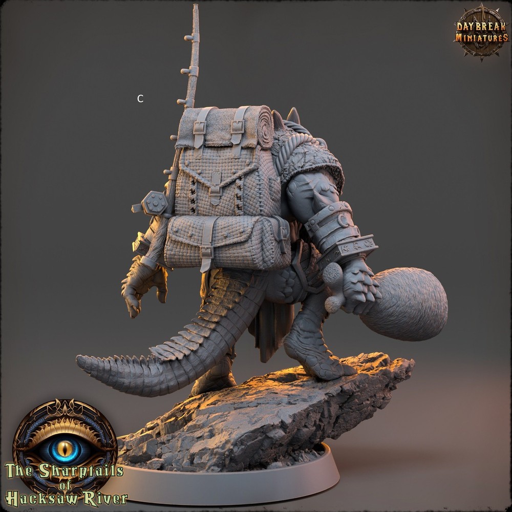 Crocodilian | DayBreak Miniatures