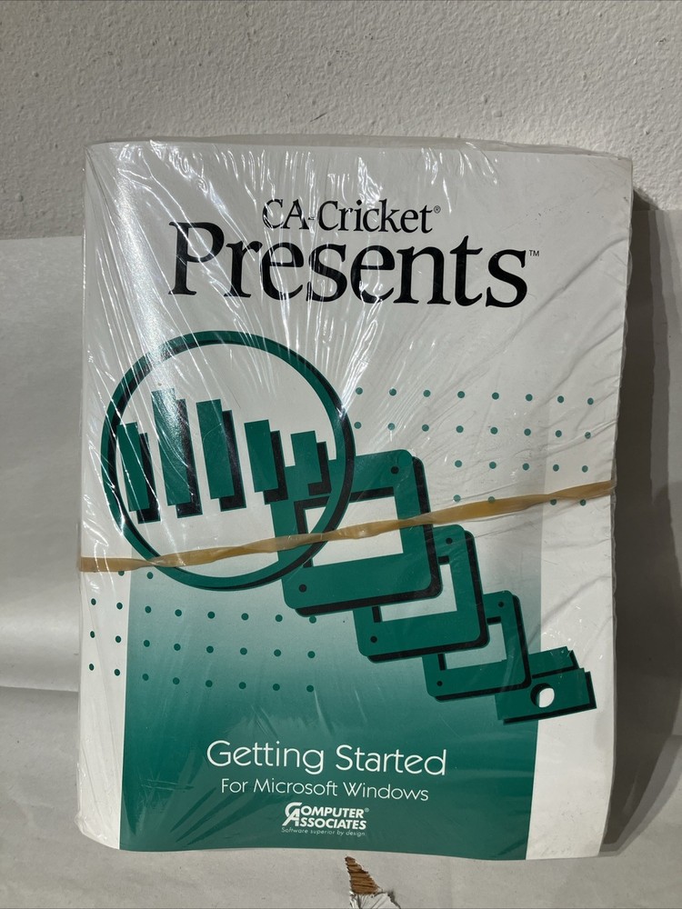 Vintage Computer Associates Software for Windows Presents Presentations 3.5"