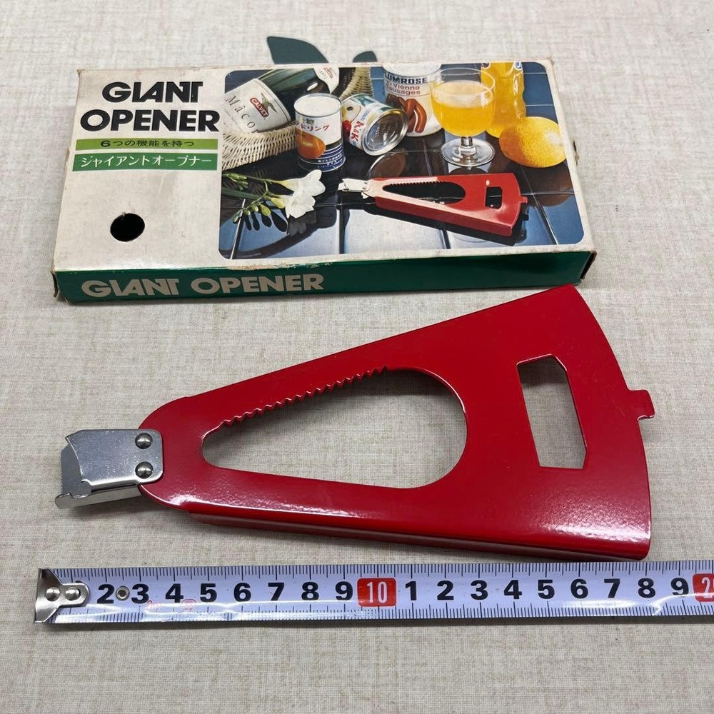 GIANT OPENER Red Multi-functional Opener (Unused)