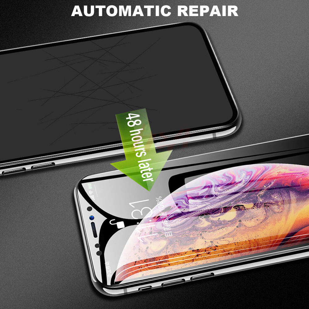 2pcs Front+Back Hydrogel Screen Protector Film For iPhone 15 14 13 12 Pro Max 7