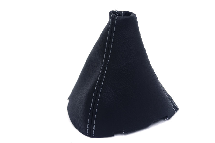 Automatic Shift Boot Replacement PVC Leather Fit for Audi TT 08-16 Gray Stitch