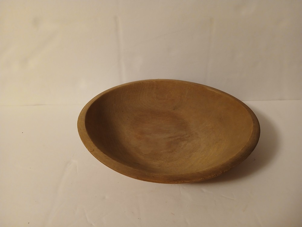 Antique Three Handturned Bowls