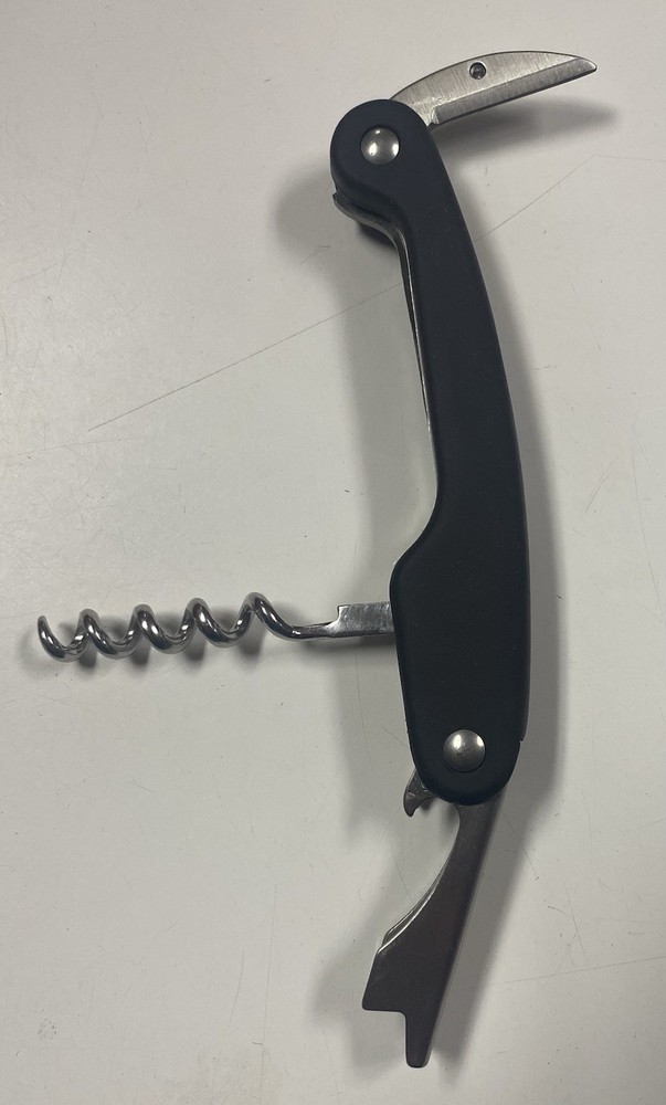 Corkscrew Waiters Bottle Opener Utility Knife Multipurpose