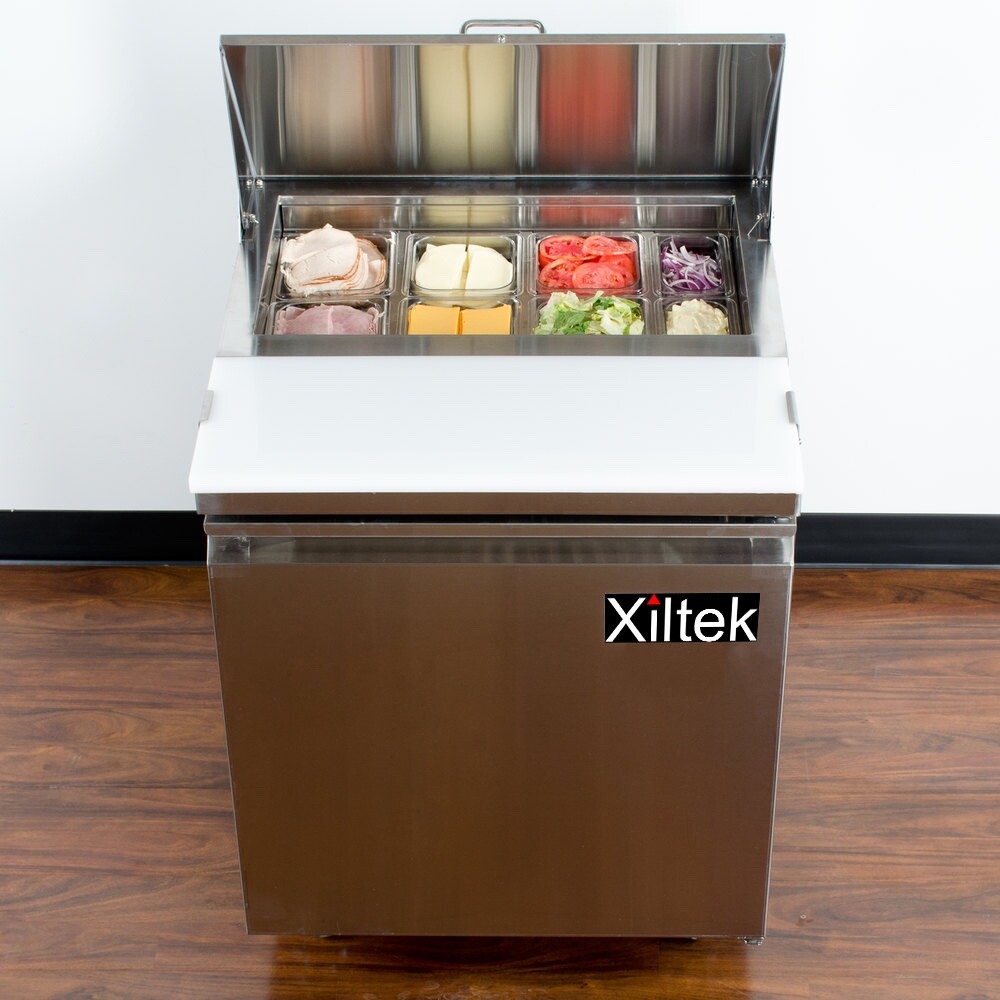 NEW Sandwich Prep Table Cooler Commercial Refrigerator Mega Top - Multiple Sizes