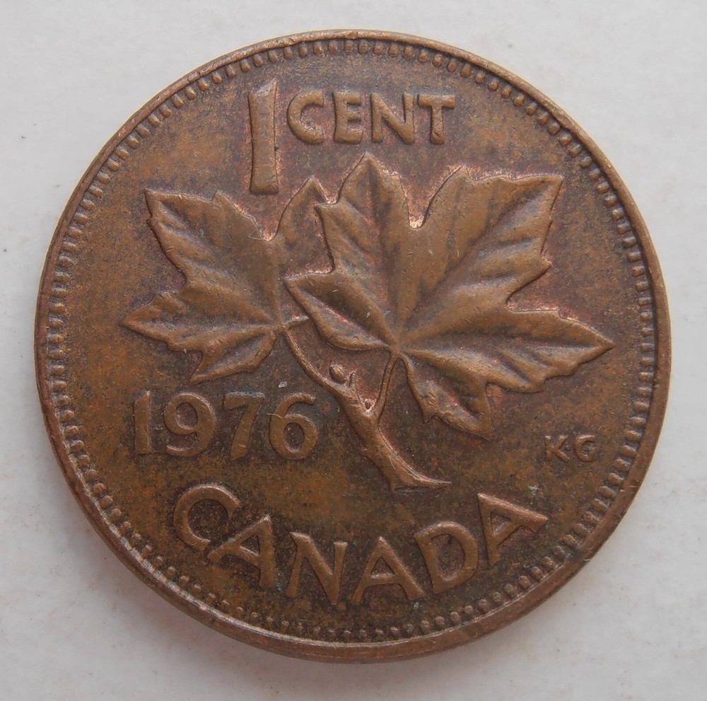 CANADA 1 CENT 1976