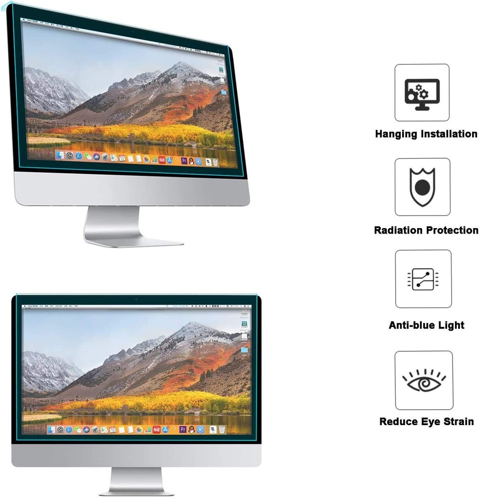 MOSISO 25-27 inch Computer Blue Light Blocking Screen Protector Inch