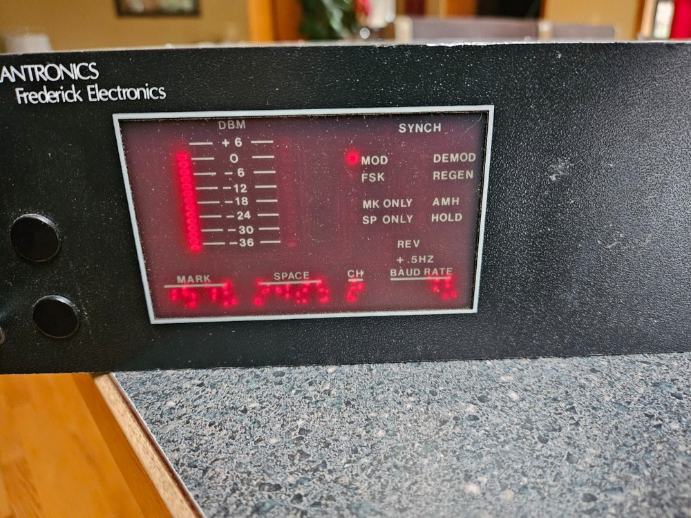 Plantronics Frederick Electronics Model 1280A RTTY Terminal Unit - Untested