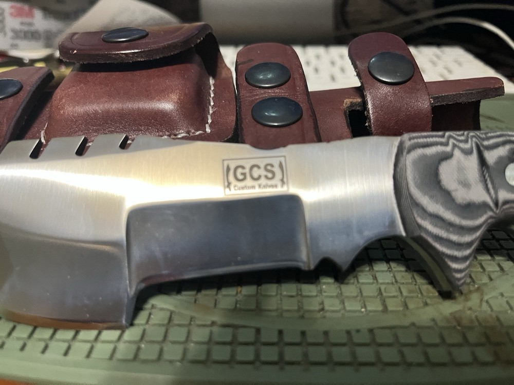 GCS Tracker Knife Leather Sheath