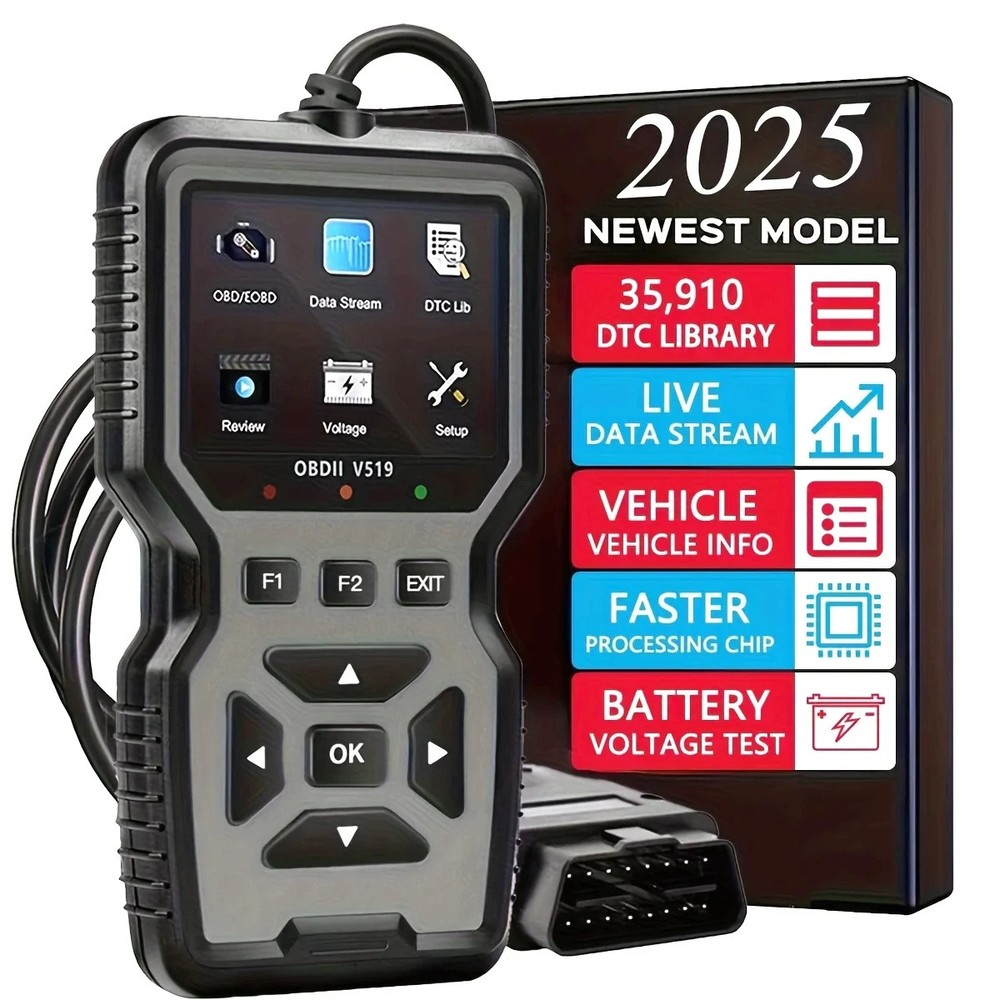 Professional Obd2 Diagnostic Tool Heavy Duty Vehicle Repair Tool - Code Reader/R
