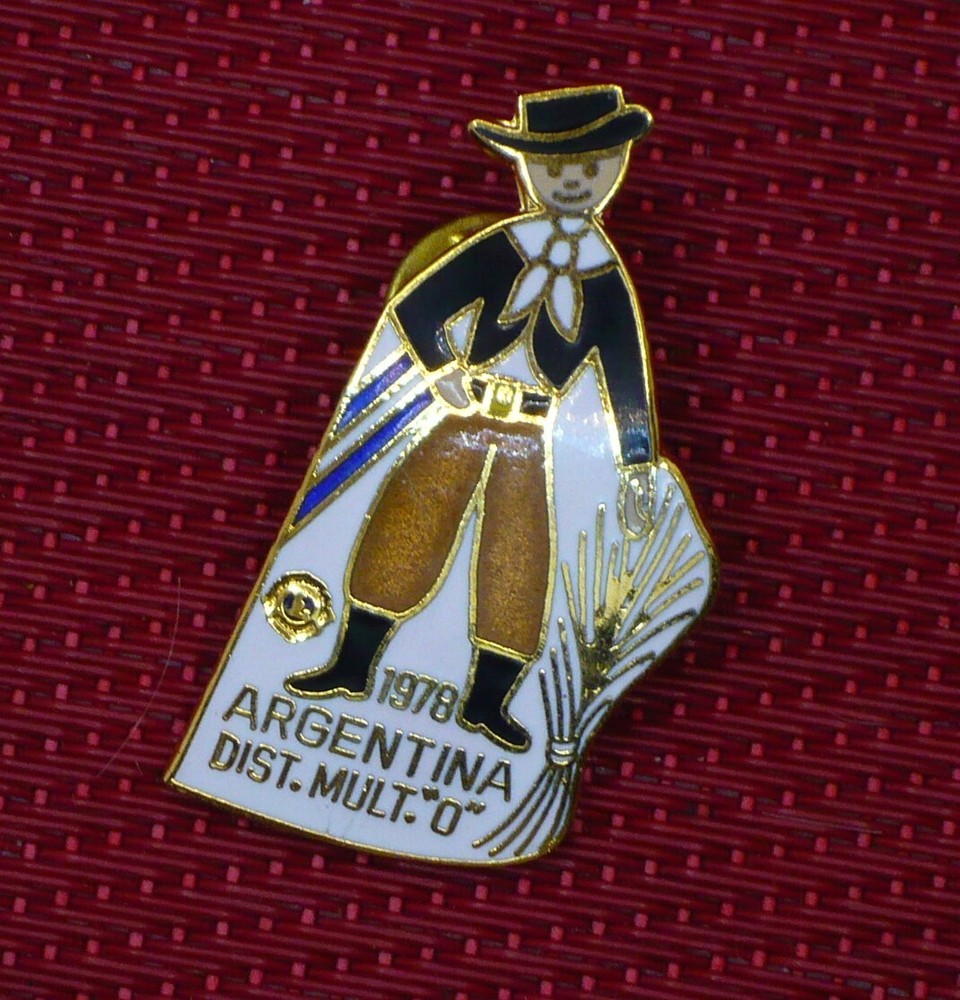 Lions Argentina Distrito Multiple 0  1978 Pin. Gaucho
