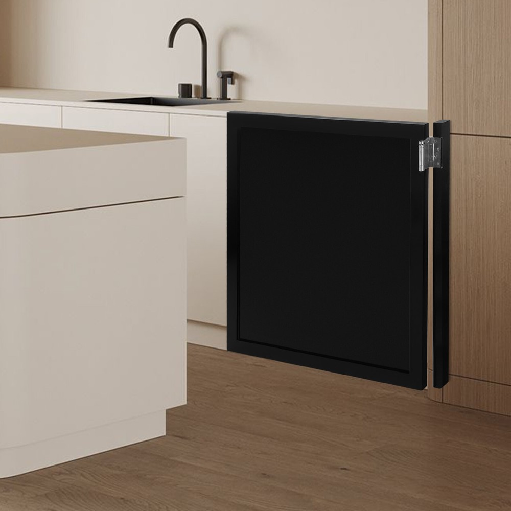 Entrance Partition Doors Wood Partition Doors Half-waist Partition Doors Black