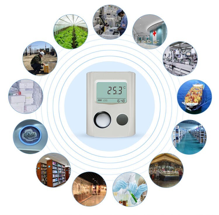 Light Ultraviolet Temperature Humidity Data Logger Illumination UV Intensity