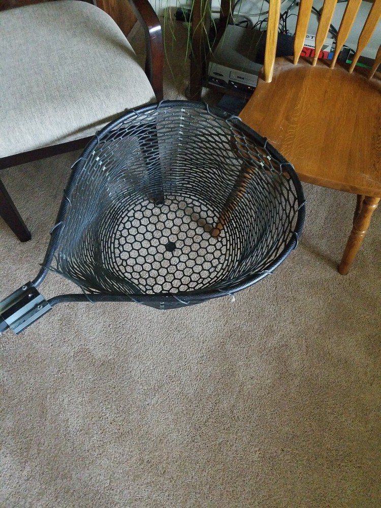 22" Rubber Fish Net with 52" Telescoping Handle to 84" (D)