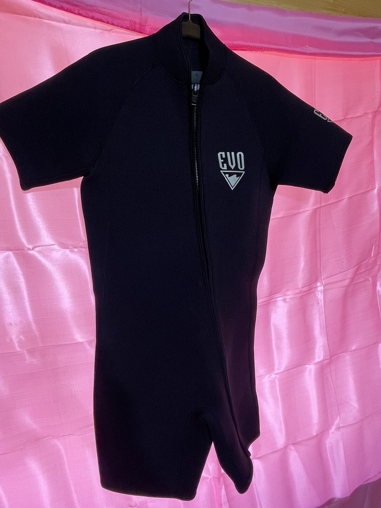 EVO MEN'S 3mm WETSUIT BLACK Size Medium