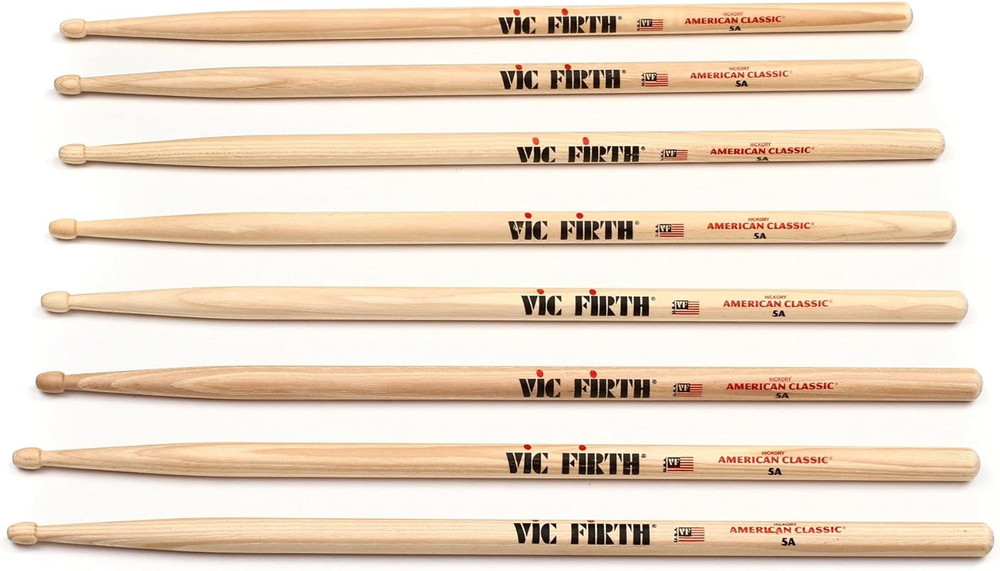 American Classic 4 for 3 Drumstick Pack - 5A - Wood Tip