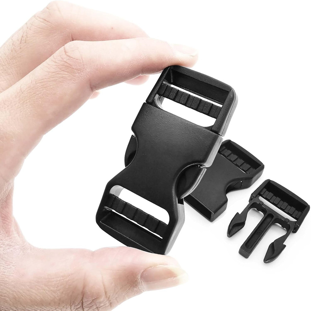 1 Inch Buckle for 1''/25Mm Webbing Straps, Side Release Buckles Replacement Plas