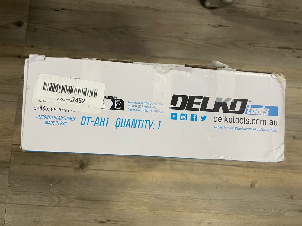 Delko Drywall Banjo Taper w/ Inside Corner Creaser Wheel, Flat Applicator USED