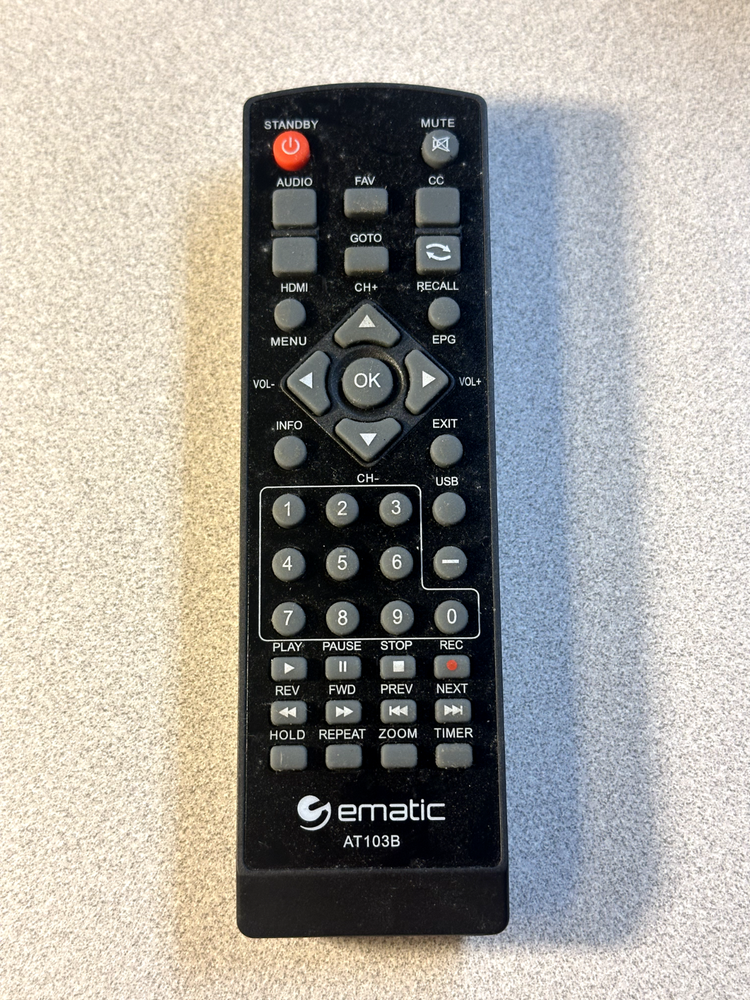 Ematic AT103B Digital Converter Box