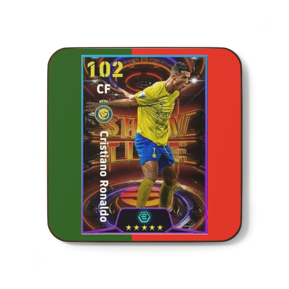 Cristiano Ronaldo Hardboard Back Coaster