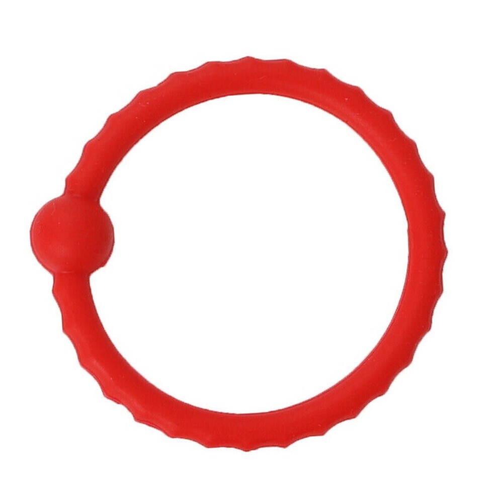 Penis Extender Enlarger Sleeve Ring Reusable Delay Ejaculation for Male 4 Ring