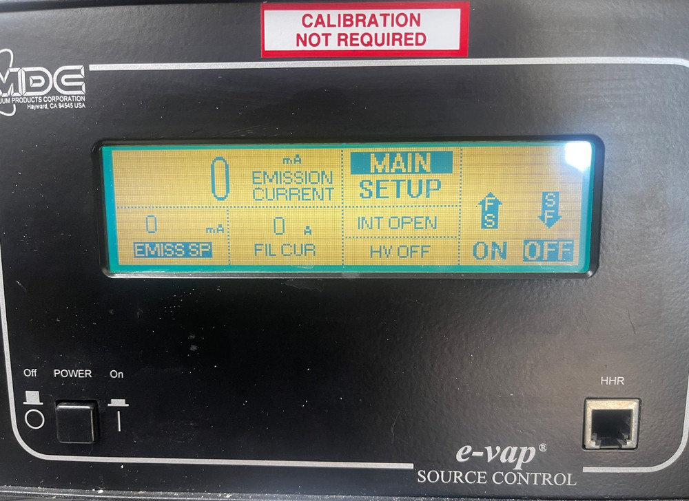 MDC e-vap Source Control 500-161 / Programmable Sweep Control