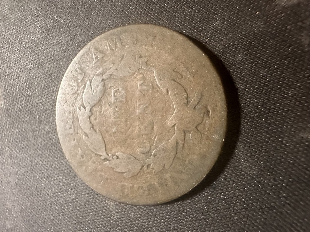 1822 1C BN Coronet Head Cent