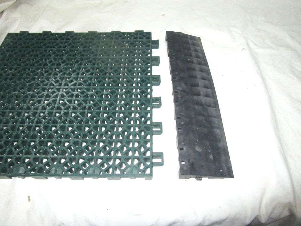 Used Sport Court interlocking plastic sheets, each sheet is 16 square feet